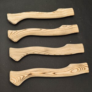 Lot of 4 pcs  13,4" Single Bit Hickory Axe Handle
