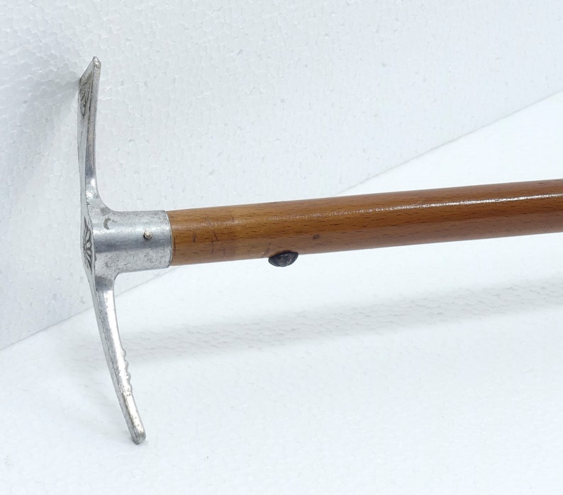 Vintage walking stick cane ice axe Germany 1960s Etsy