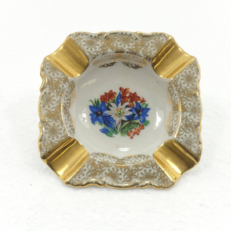 Vintage Porcelain Ashtray . Old Ashtray. Etsy