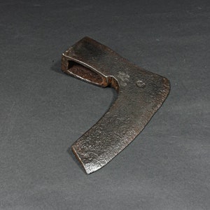 3,59 lbs rare German quality forged axe hatchet with sign