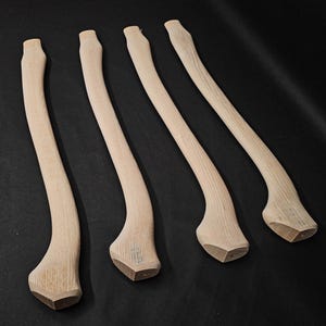 Lot of 4 pcs 26&quot; ( 660 mm ) Replacement Axe Handle blank, hand Crafted