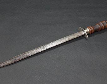 antikes Wetzstahl-Messer