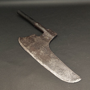 Antique Vintage Goosewing Hewing Carpenters Side Axe Hand Forged
