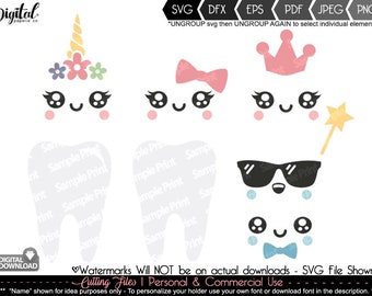 Tooth Fairy Bag Svg Etsy