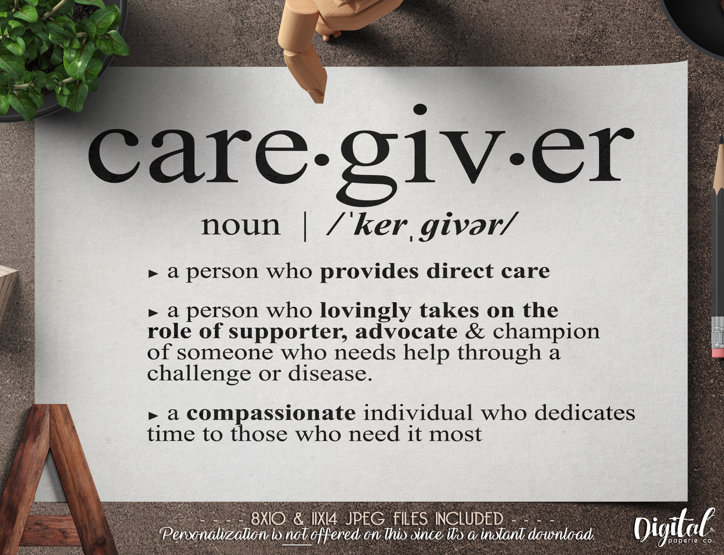 Dictionary Print Care Giver Printable Etsy dictionary-print-care-giver-printable-etsy