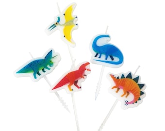 Party Dinosaur Candles