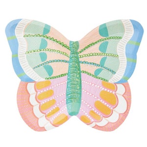 Butterfly Shape Paper Plates ( 8 ct.)
