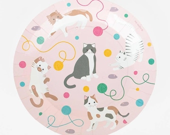 Cat Plates (8 ct.)