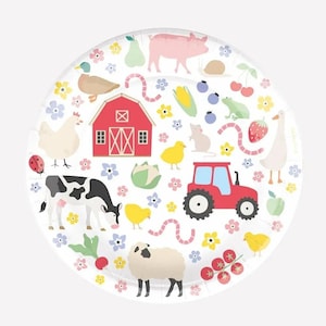 Farm Animal Plates (8 ct.)
