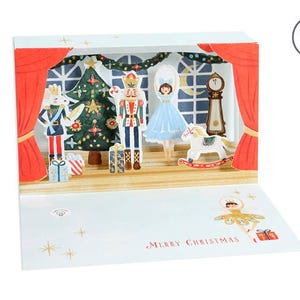 Cartão de Natal do Quebra-Nozes