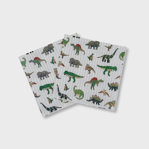 Dinosaurier Getränke Servietten (24 ct.)