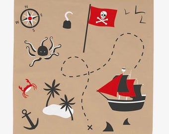 Piratenservetten (20 kt.)