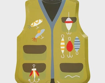 Fishing Vest Plates (8 ct.)