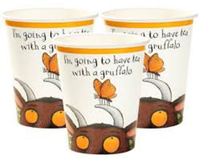 The Gruffalo Party Cups Etsy