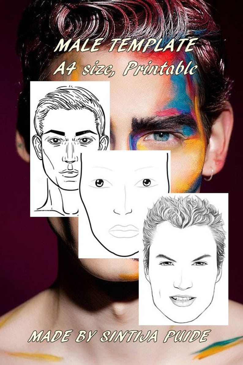 Printable Face Painting Chart