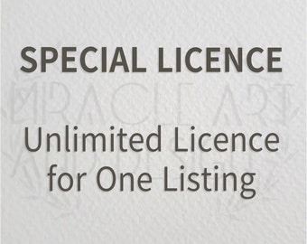 Unlimited Licence for One clipart set