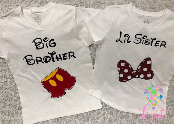 brother and sister disney shirts