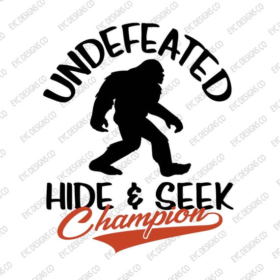 bigfoot undefeated hide and seek champion