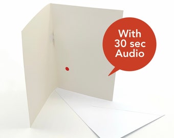 Audio Greeting Card - ARYO1- 30 Seconds Audio