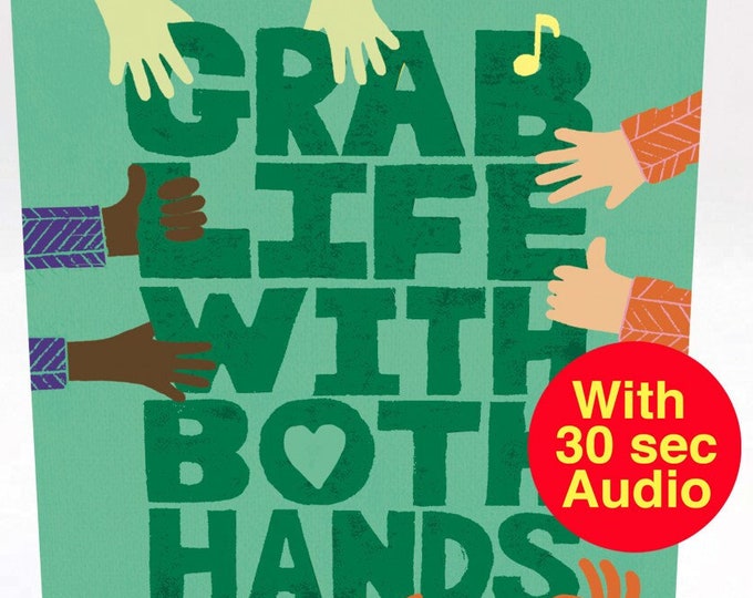 Recordable Audio Cards -  Grad Life - With 30 second Audio