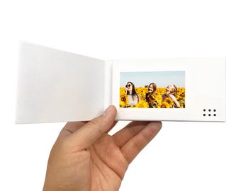 Recordable Video Greeting Card - 3" HD Screen - 516MB memory