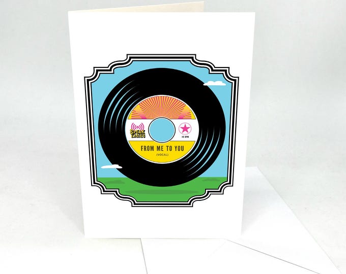 Recordable Audio Greeting Cards - Speakeasies - From Me to You - With 30 Seconds Audio