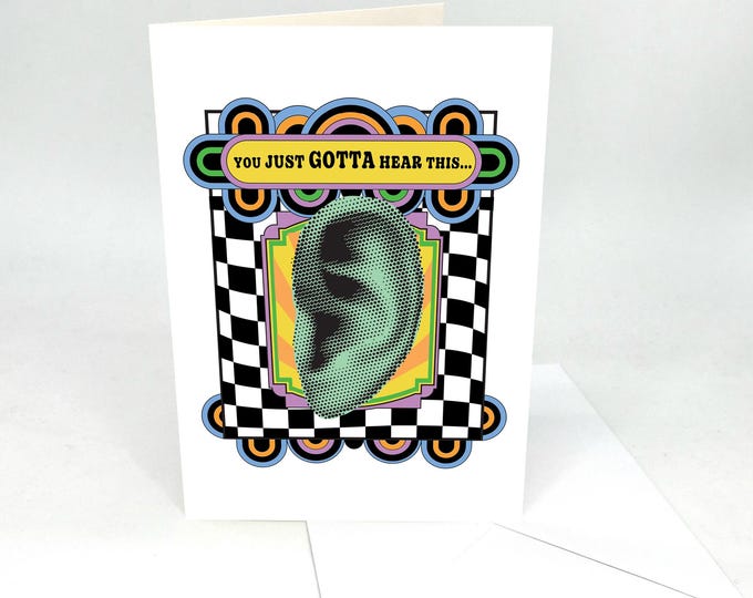 Recordable Audio Greeting Cards - Speakeasies - You Just Gotta Hear This - With 30 Seconds Audio