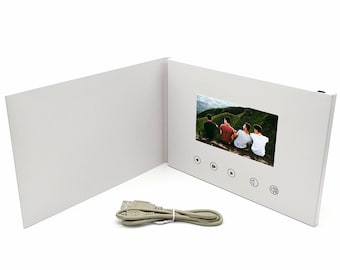 Beschreibbare Video Greeting Card - 5 "HD Screen - 256MB - TP02