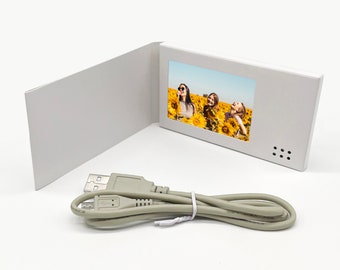 Recordable Video Greeting Card - 3" HD Screen - 256MB - TP01