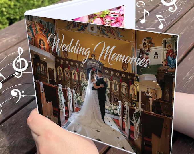 Personalised 7" Hard Cover Video Book.  4GB Memory (Free conversion and help service)