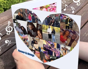 Personalised Video Book: 7" Hard Cover Video Book, 4GB / 4HR memory. FREE Conversion & Help Service