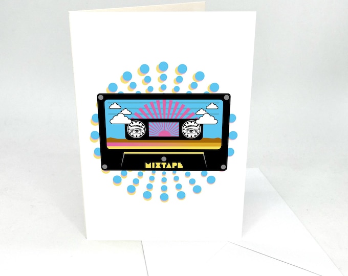Recordable Audio Greeting Cards - Speakeasies - Mixtape - With 30 Seconds Audio