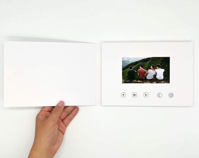 Recordable Video Greeting Card - 5" HD Screen - 256MB - TP02