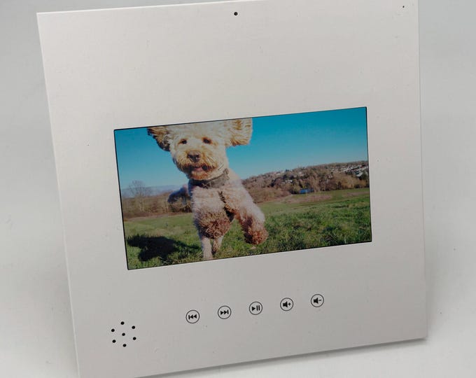 Light Activated Video Book - 7" Screen - 500MB (30 minutes playtime). Rechargeable Batteries