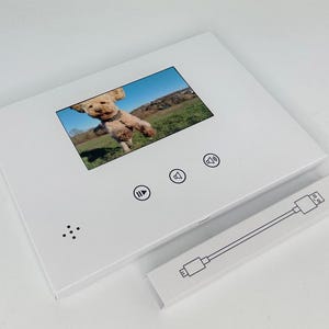 Push Button Activated Video Book - 5&quot; IPS Screen - 256MB. SPECIAL PRICE