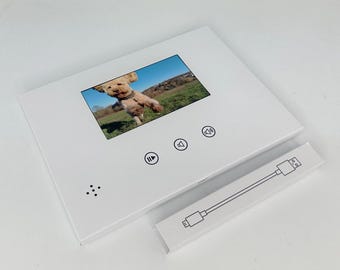 Push Button Activated Video Book - 5" IPS Screen - 256MB. SPECIAL PRICE