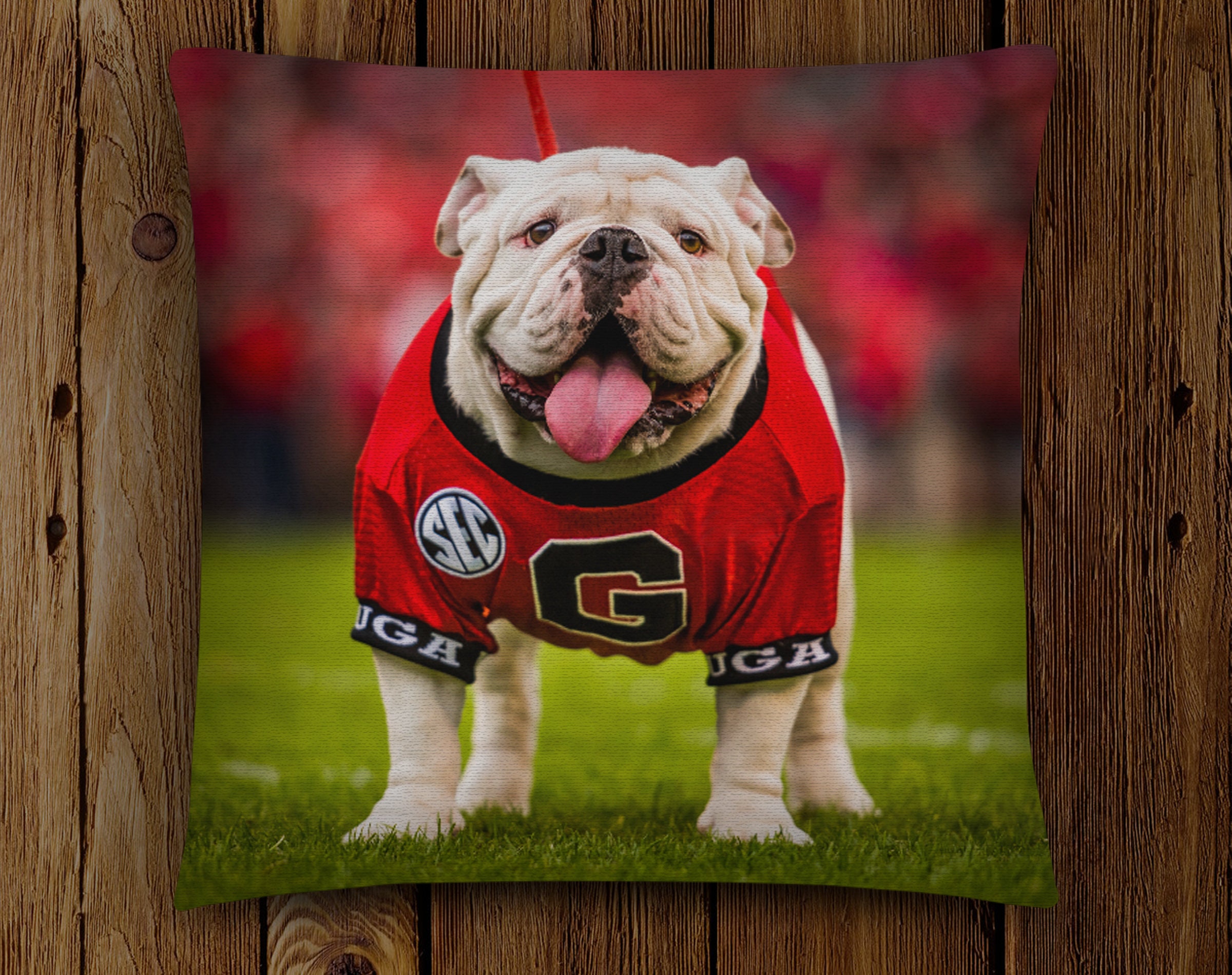UGA Georgia Bulldogs Uga X Mascot Throw Pillow Graduation Gift Dorm Rooms Dawg Cave Fraternity Sorority House Home Decor for Fans Etsy Canada