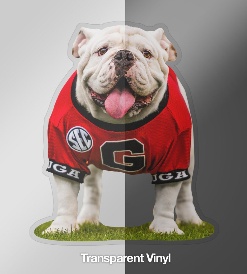 UGA Bulldogs Decal Sticker Uga X Mascot Premium Photo Etsy