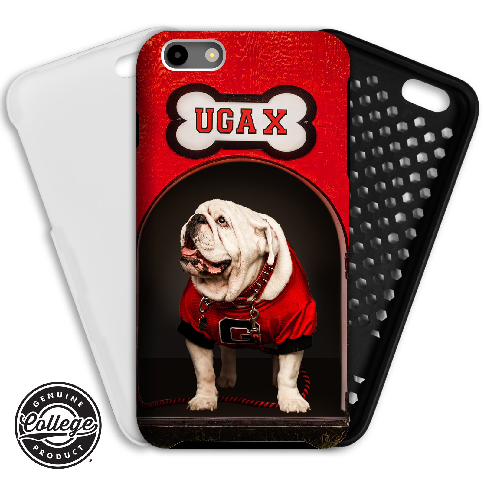 UGA Bulldogs Uga X Dog House Mascot Phone Case Fits Etsy
