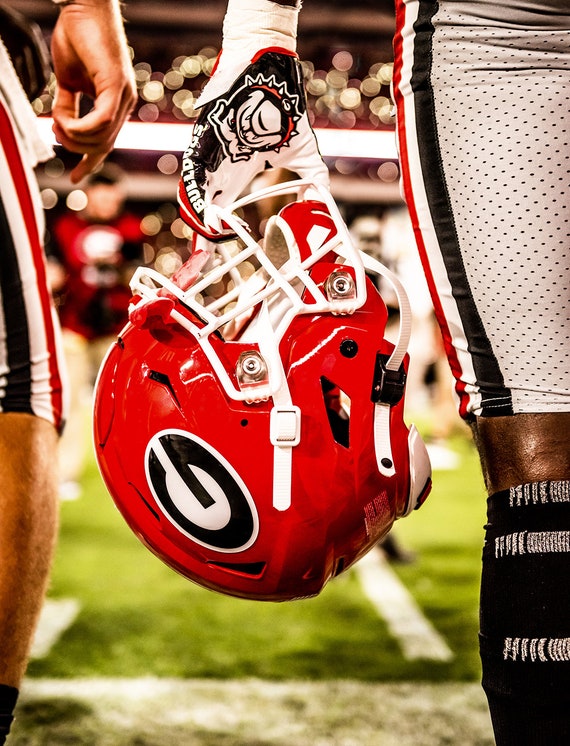 Georgia Bulldogs football helmet