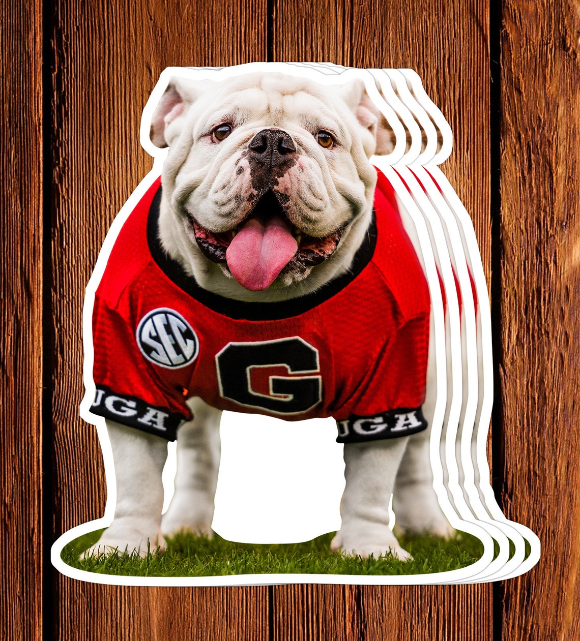 UGA Bulldogs Decal Sticker Uga X Mascot Premium Photo Etsy