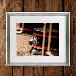 UGA Georgia Bulldogs: Redcoat Marching Band Shako Framed Photo Picture Print, Graduation Gift, Dorm, Dawg Cave, Redcoats, Trombone Players