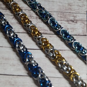 Byzantine chainmaille bracelet