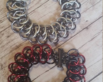 Game of Thrones inspired Arkham chainmaille bracelets