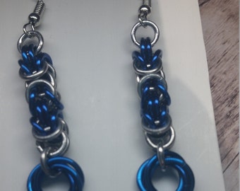 Pendientes mobius bizantinos