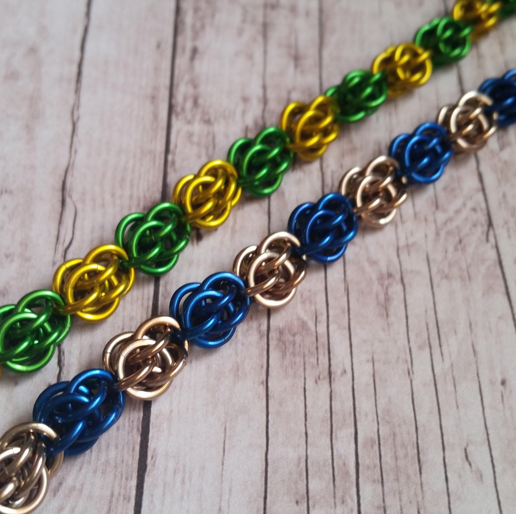 Jellybean Sweetpea Bracelet Kit in Anodized Aluminum - Weave