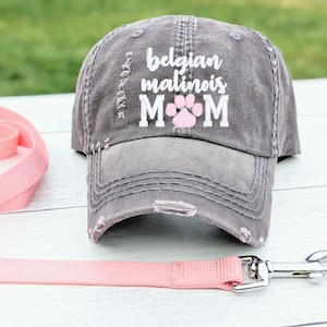 Belgian Malinois Mom Hat, Belgian Malinois Hat, Belgian Malinois Baseball Cap, Malinois Hat, Malinois Baseball Cap, Belgian Malinois