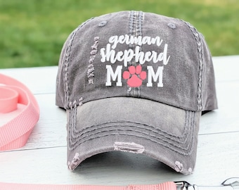 German Shepherd Mom Hat, german shepherd hat, german shepherd clothing, german shepherd mom, german shepherd gift, german shepherds