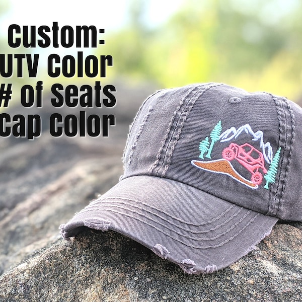 Side by side hat, SxS hat, utv hat, mudding hat, muddin hat, utv clothing, utv gear, mountain hat, tennessee hat, colorado hat, SxS gear