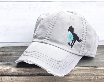 Women's Horse Hat Horse Baseball Cap 